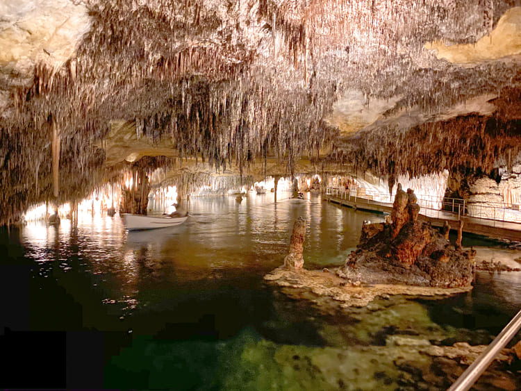 Cuevas del Drach, al nordeste de Mallorca